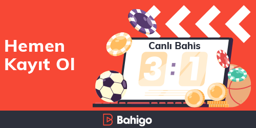 Canlı bahis ekranı ile hızlı kayıt ol seçeneği
